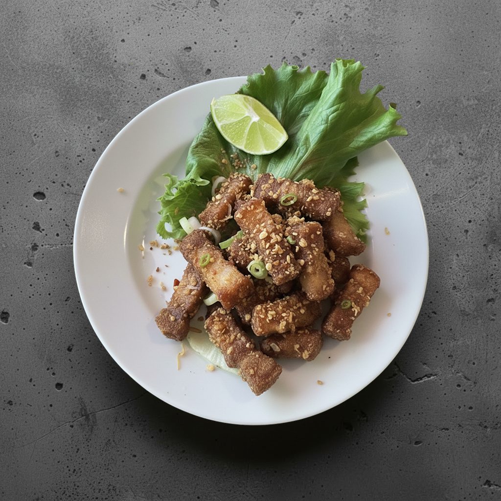 Pork Belly Chili Garlic.